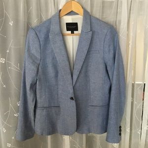 Banana Republic light blue classic blazer